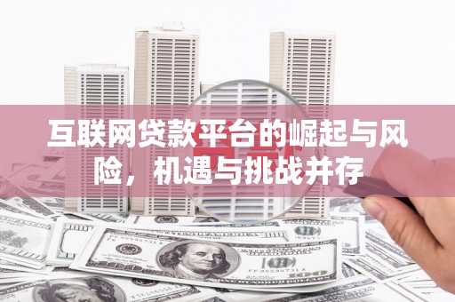 宜丰互联网贷款平台的崛起与风险，机遇与挑战并存