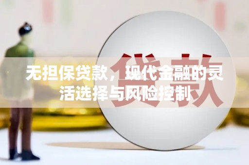 宜丰无担保贷款，现代金融的灵活选择与风险控制
