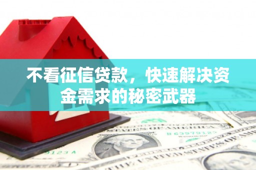 宜丰不看征信贷款，快速解决资金需求的秘密武器
