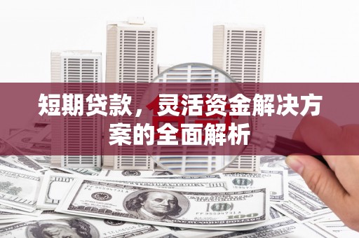 宜丰短期贷款，灵活资金解决方案的全面解析