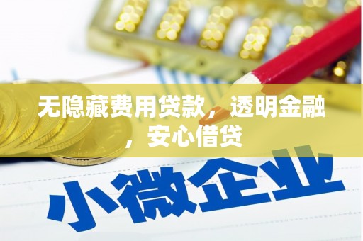 宜丰无隐藏费用贷款，透明金融，安心借贷