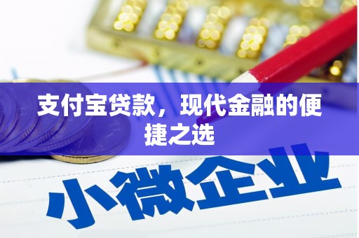 宜丰支付宝贷款，现代金融的便捷之选