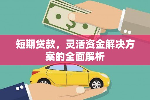 宜丰短期贷款，灵活资金解决方案的全面解析