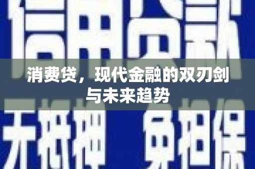 宜丰消费贷，现代金融的双刃剑与未来趋势