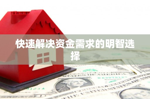 宜丰快速解决资金需求的明智选择