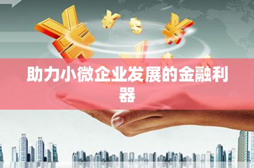 宜丰助力小微企业发展的金融利器