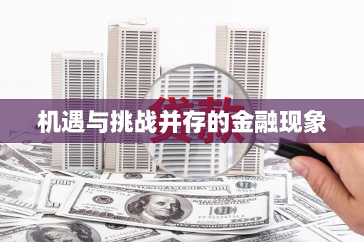 宜丰机遇与挑战并存的金融现象